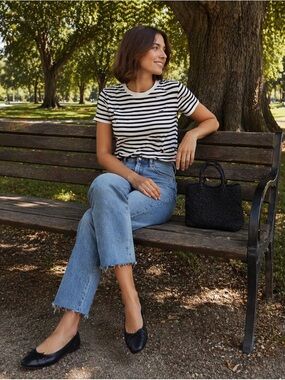 Kensie Straight-Leg Light Blue High-Rise Jeans